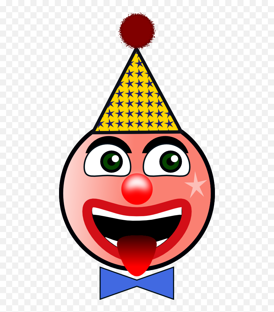 Head Clown Clipart I2clipart - Royalty Free Public Domain Emoji,Clown Clipart
