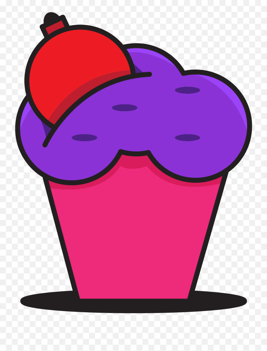Purple Christmas Cake And Cookie Emoji,Christmas Dinner Clipart