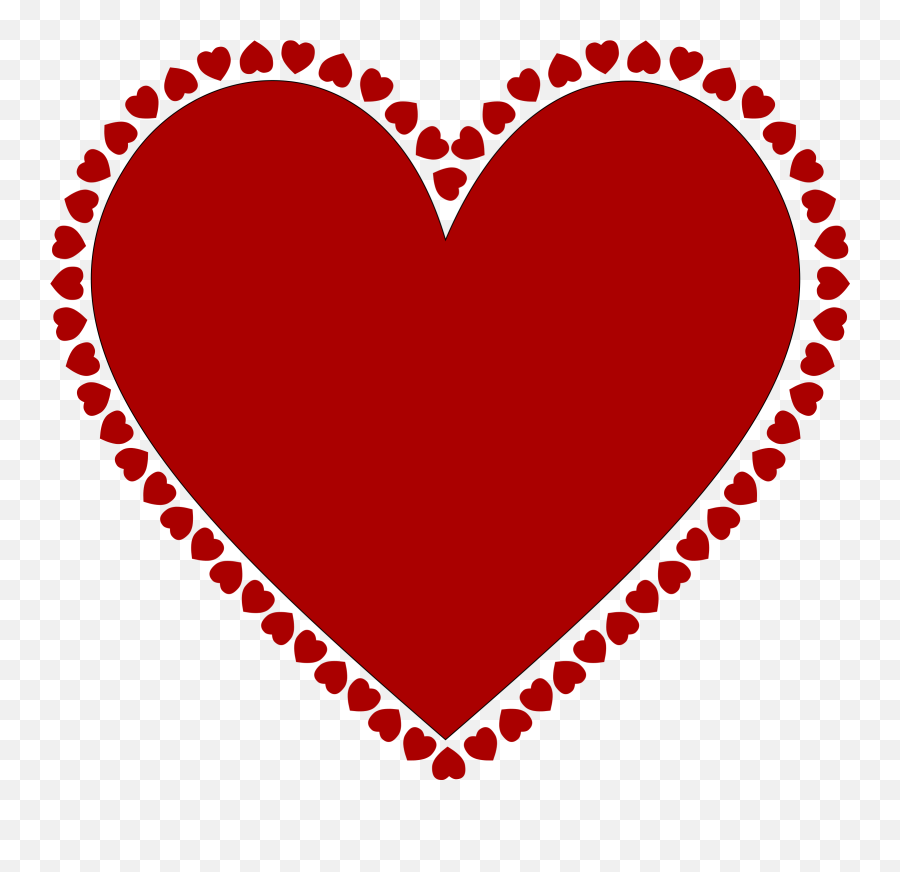 Red Frame Heart Png Transparent - Unimog Museum Emoji,Heart Png