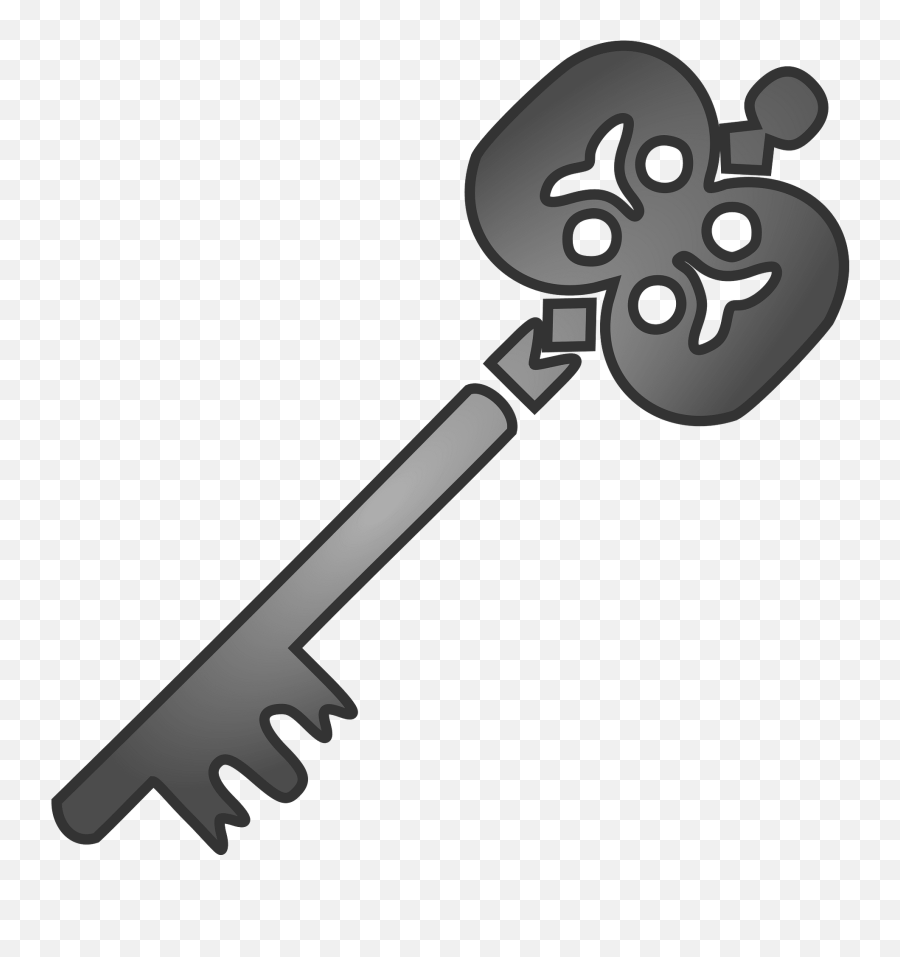Skeleton Key Clipart Free Download Transparent Png Creazilla Emoji,Skeleton Key Png