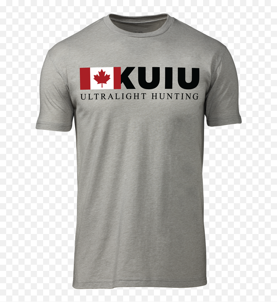Kuiu Canada Flag T - Shirt Silk Emoji,Canadian Flag Transparent
