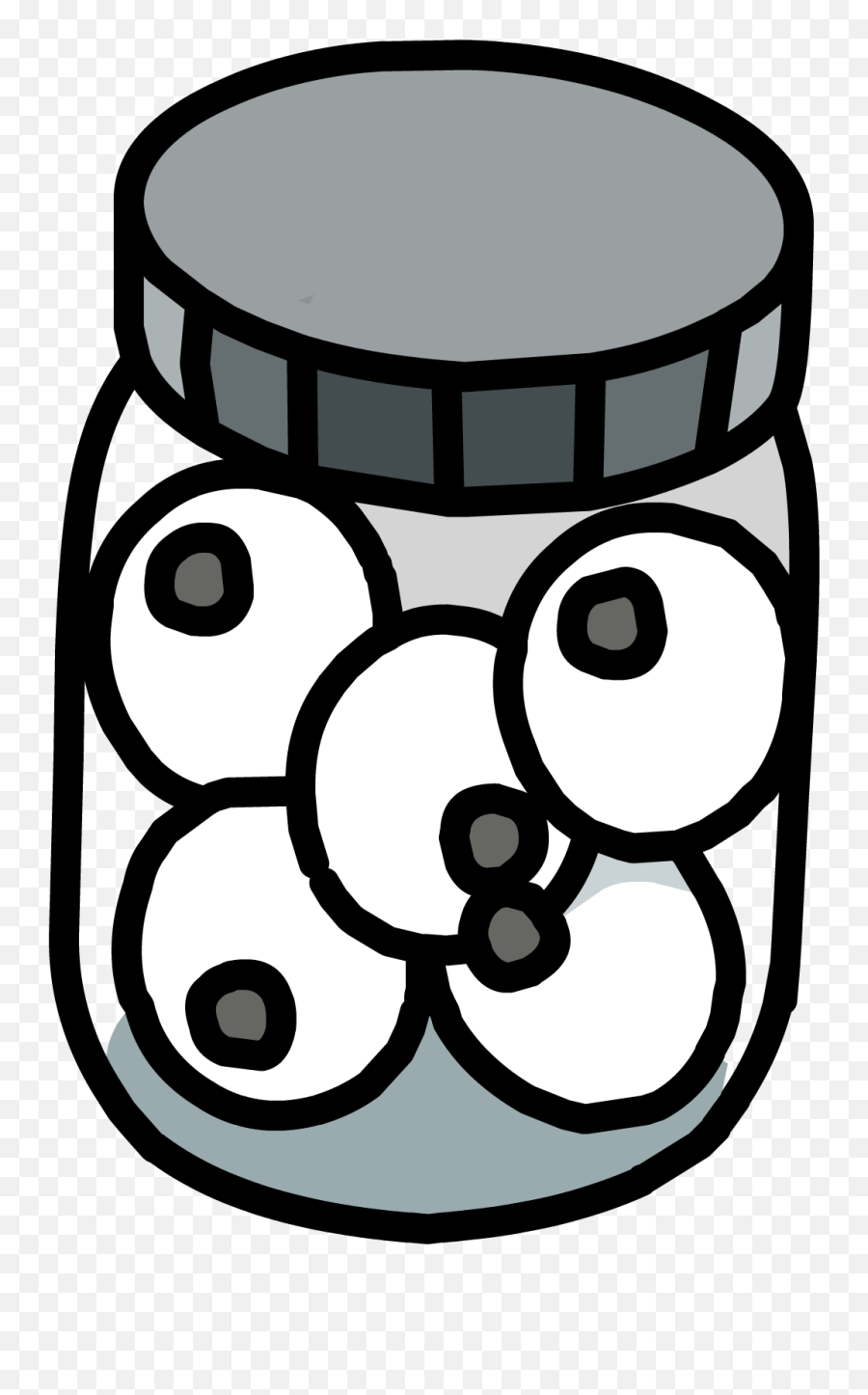 Jar Of Eyes Furniture Icon Id - Frasco De Ojos Full Size Emoji,Ojos Png