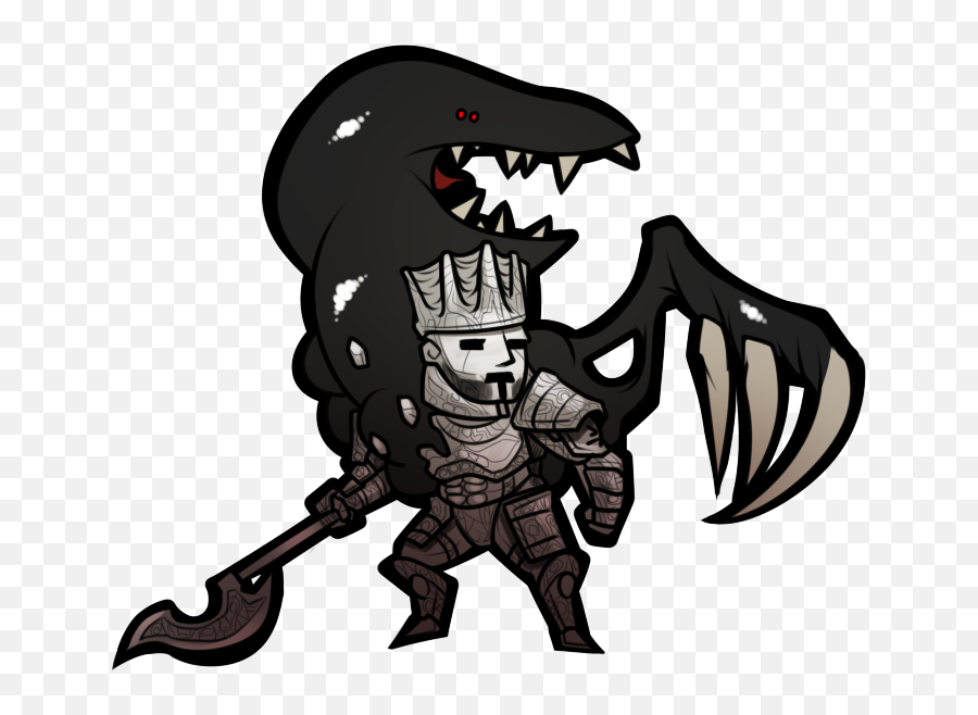 Dark Souls Clipart Vector Art - Champion Gundyr Drawing Emoji,Dark Souls Logo Png