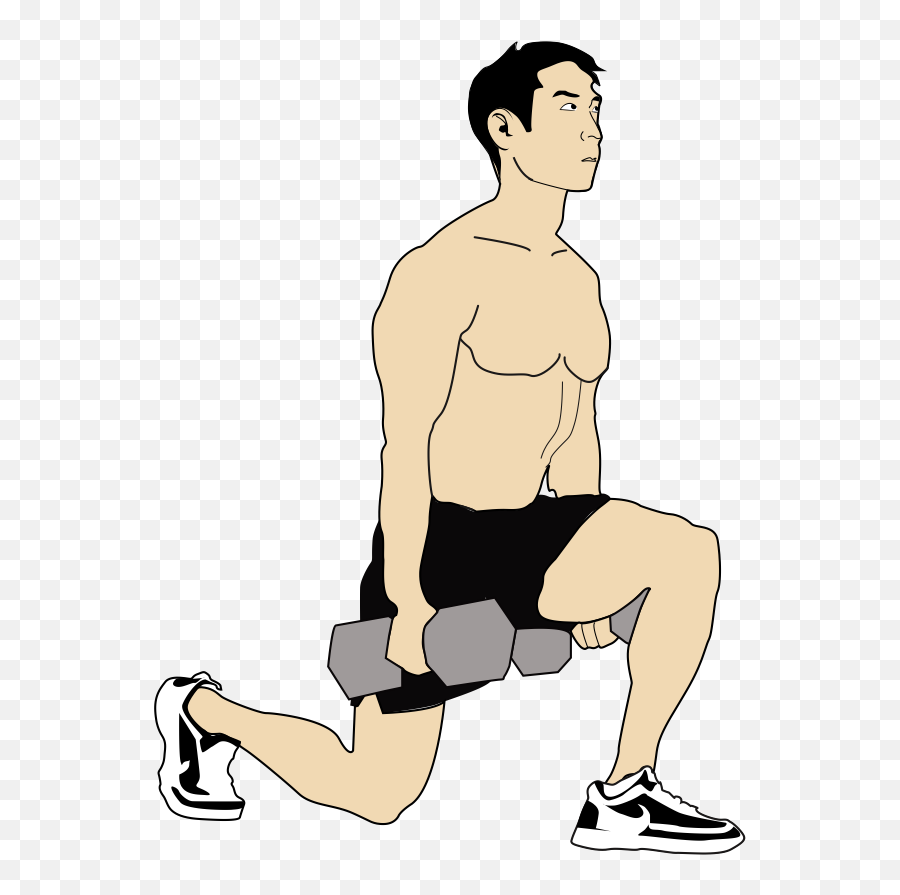 How To Do Split Squats U2014 Fitness Doctrine Emoji,Squat Png