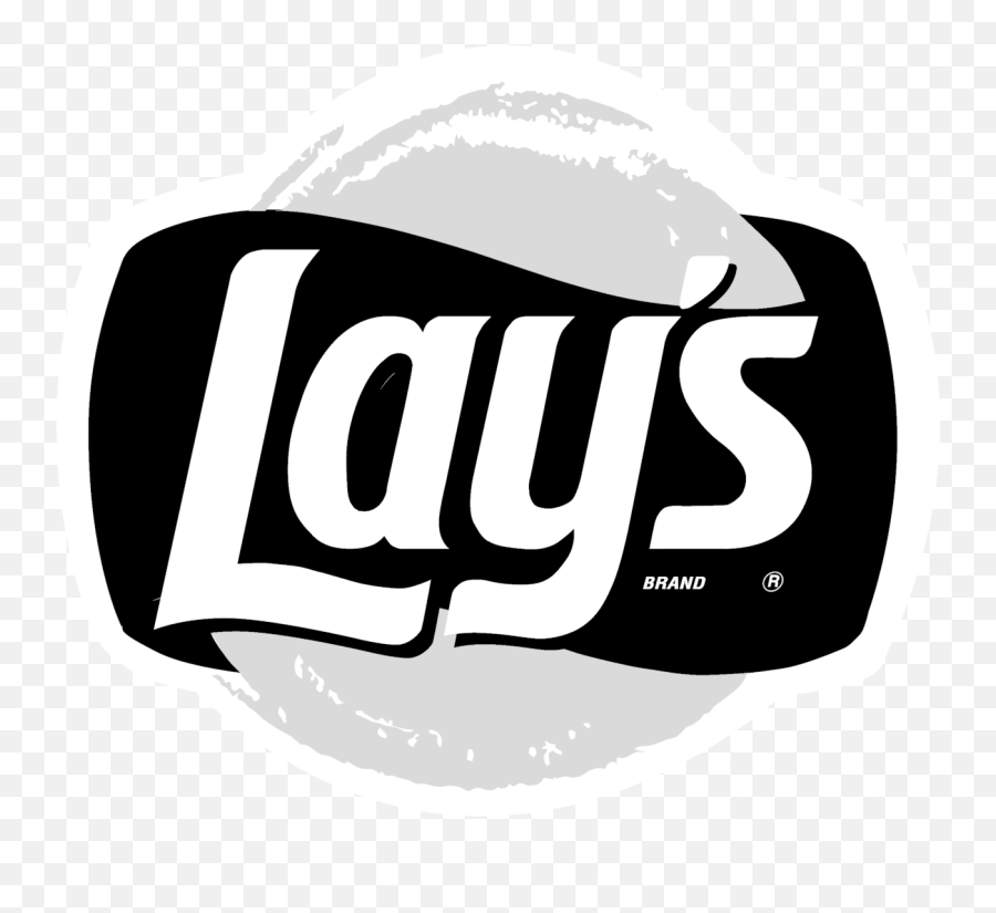 Lays Logo Black And White - Language Emoji,Lays Logo
