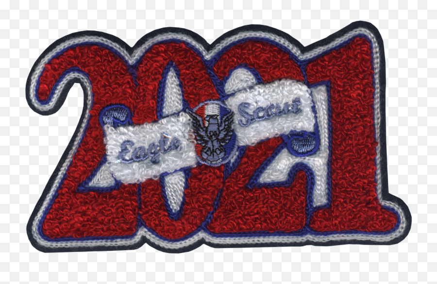 2021 Eagle Scout Letterman Jacket Chenille Patch - Art Emoji,Eagle Scout Logo