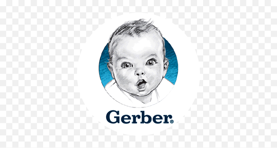 Our Baby Food Brands - Gerber Baby Emoji,Baby Logo