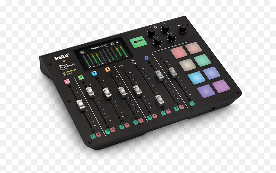 Rødecaster Pro Setting Up Microphone Channels Røde - Rodecaster Pro Emoji,Microphone Transparent