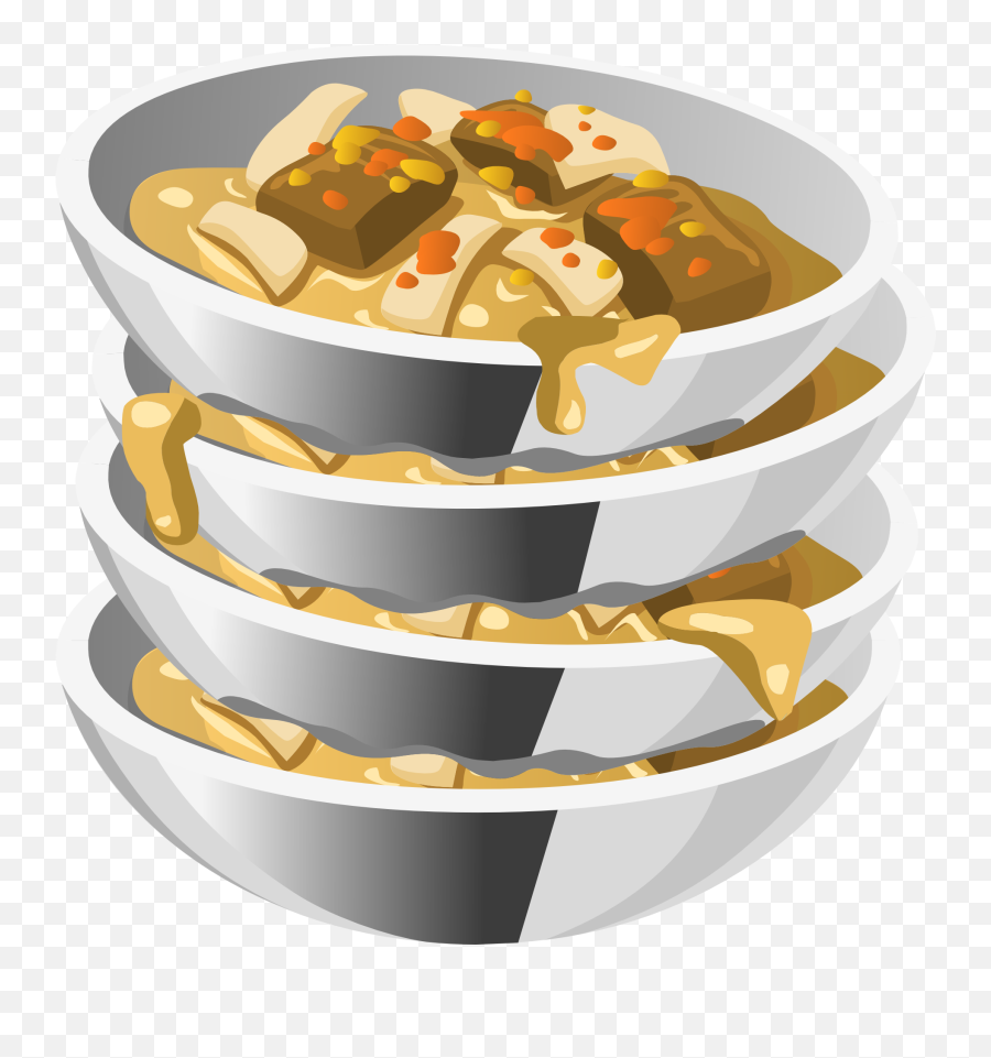 Clipart Of The Dishes Free Image - Makanan Kotor Kartun Emoji,Dishes Clipart