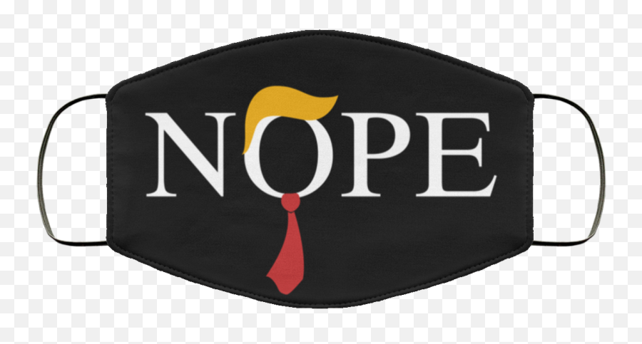 Donald Trump Nope Fabric Face Mask Emoji,Trump Face Png