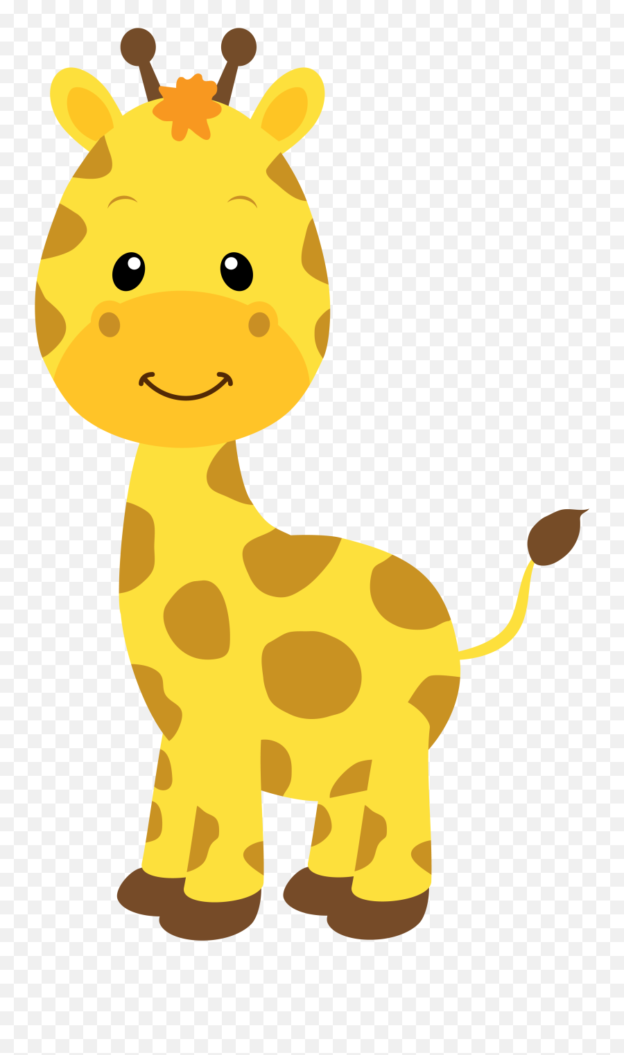 Baby Safari Animals - Girafa Safari Desenho Png Emoji,Jungle Animals Clipart