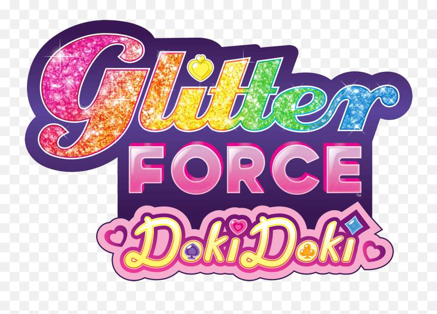 Glitter Force Doki Doki Emoji,Glitter Force Logo
