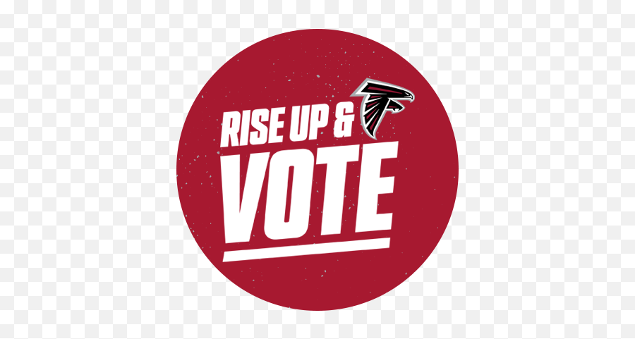 Atlanta Falcons On Twitter Rt If You Voted Riseupandvote - Atlanta Falcons Emoji,Atlanta Falcons Logo
