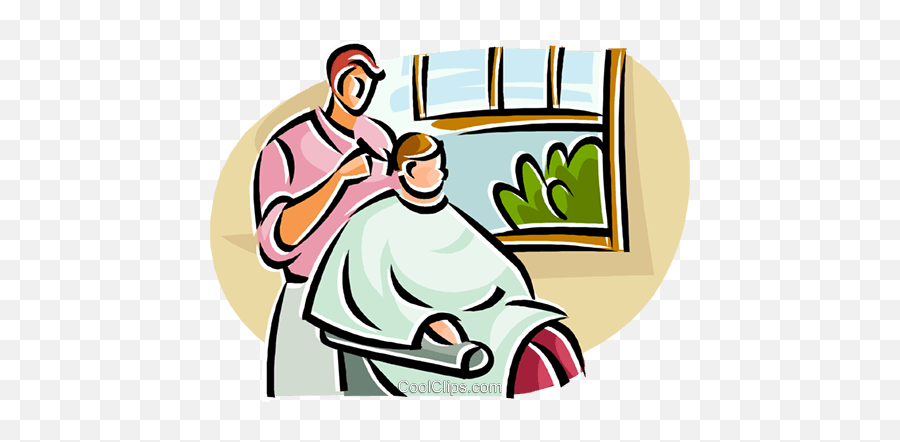 Hair Cutter Man Clipart Png Image With - No Haircut Clipart Emoji,Haircut Clipart