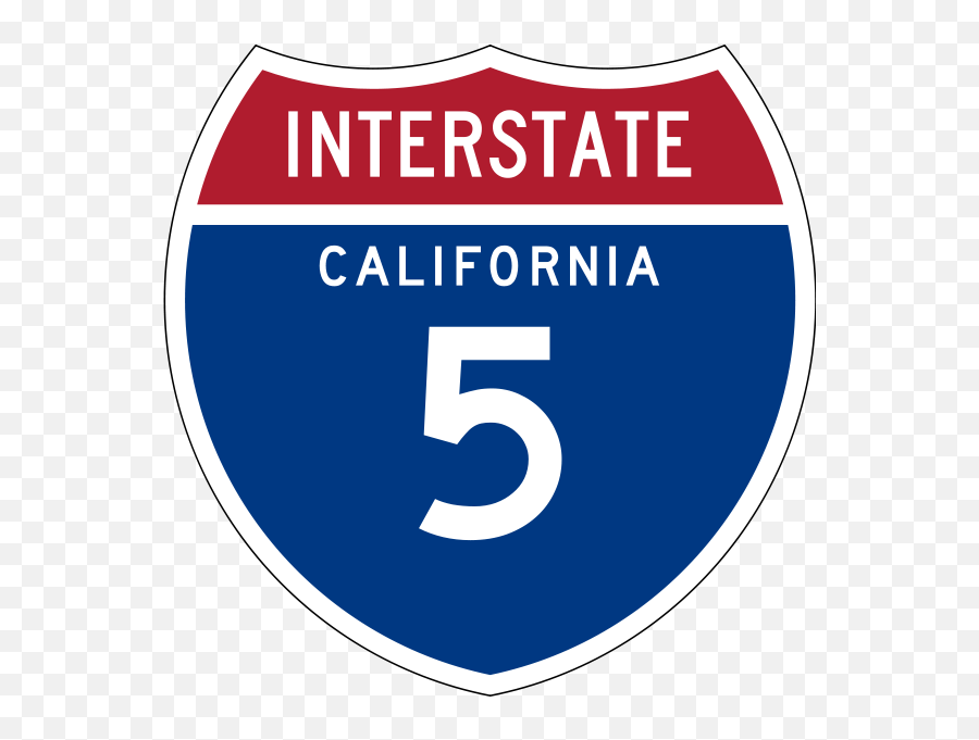 I - California Interstate 5 Emoji,Caltrans Logo