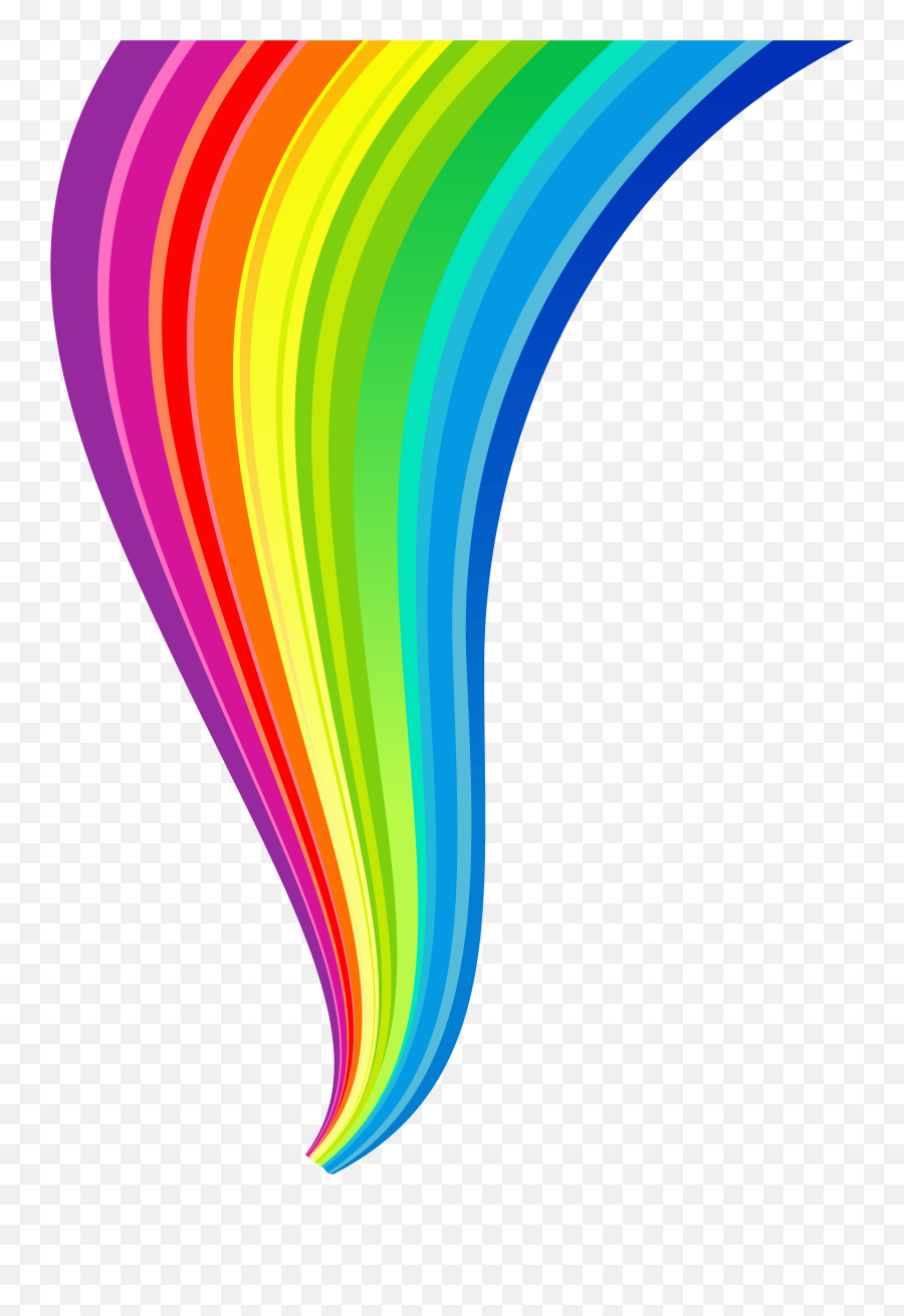 Rainbow Clipart Transparent Cartoon - Rainbow Swirl Clipart Emoji,Rainbow Clipart