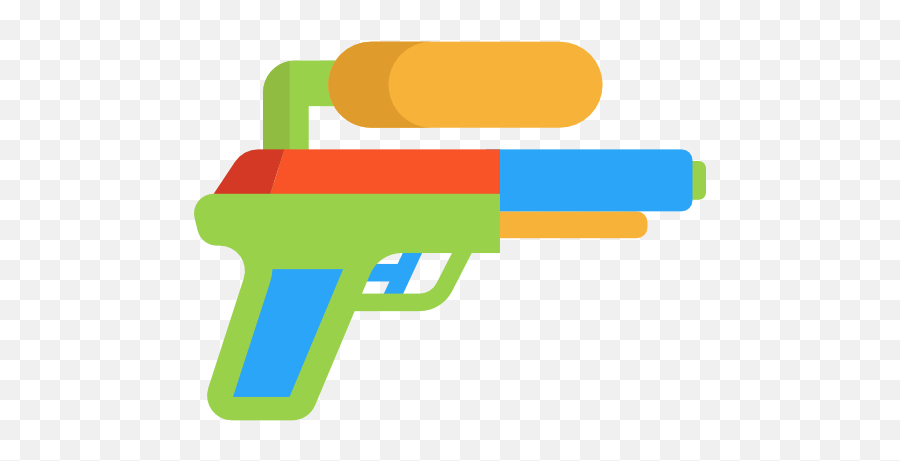 Water Gun - Free Gaming Icons Vector Water Gun Clipart Emoji,Cartoon Gun Png