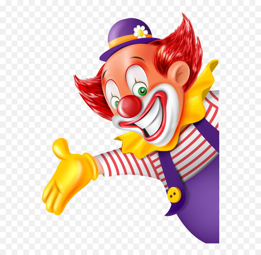 Clown Clipart Transparent Background - Transparent Clown Png Emoji,Clown Clipart