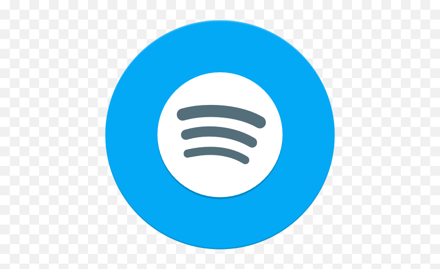 Spotify Icon Png - Spotify Custom Logo Blue Emoji,Spotify Logo