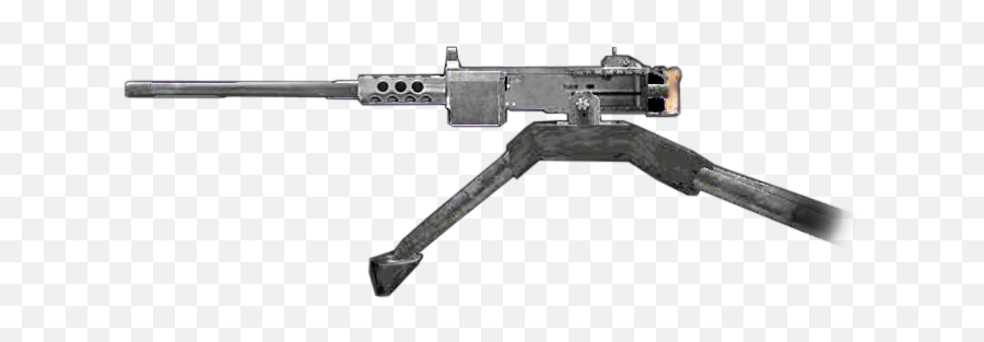Download 50cal M2 Browning Machine Gun Finest Hour Side Emoji,Machine Gun Png