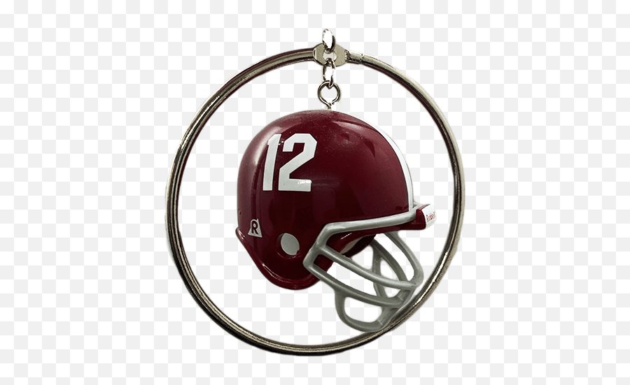 Alabama Crimson Tide Football Helmet Wind Chime Great Gift For Alabama Fan Shipping Included - Revolution Helmets Emoji,Alabama Crimson Tide Logo