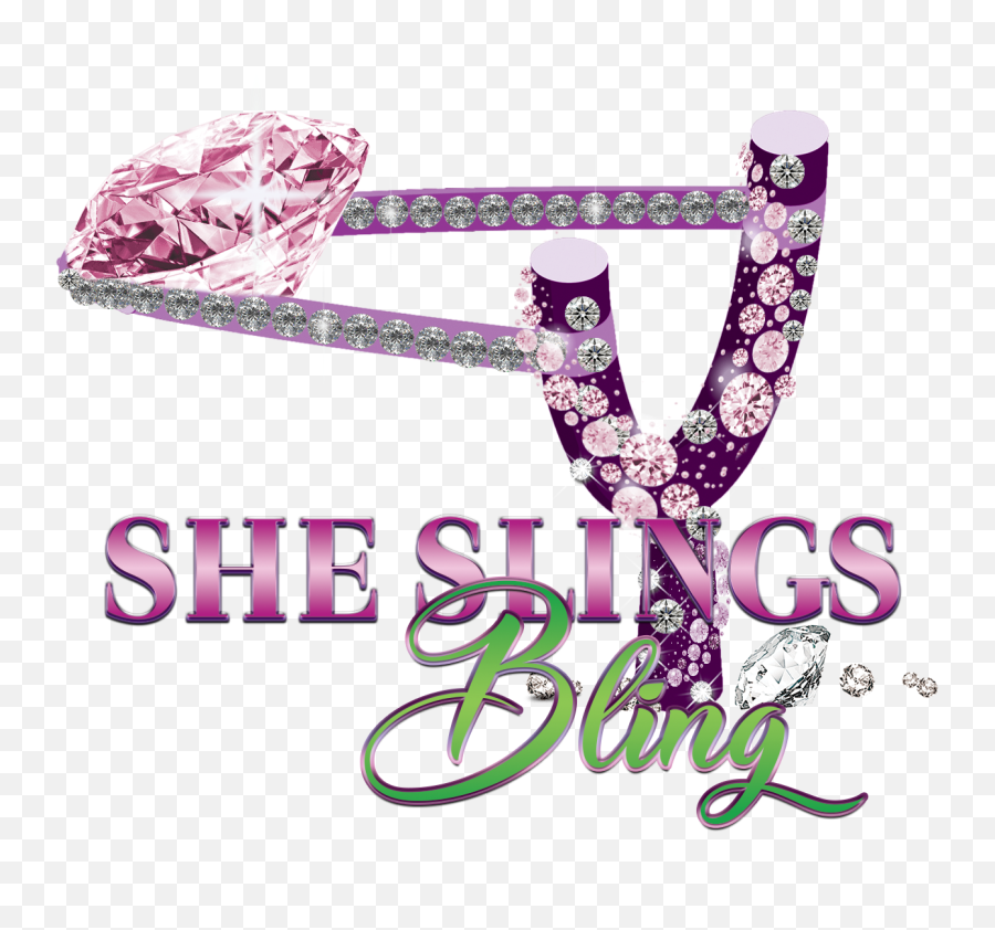 Home She Slings Bling Emoji,Bling Logo
