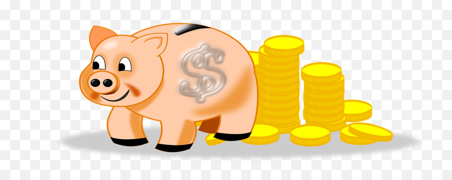 Free Piggy Bank Money Images - Language Emoji,Piggy Bank Clipart