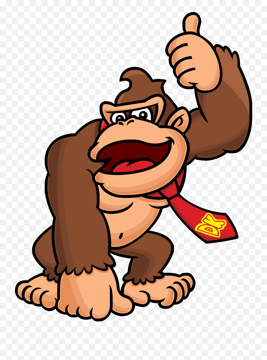 Donkey Kong 2d - Transparent Donkey Kong Clipart Emoji,Donkey Kong Png