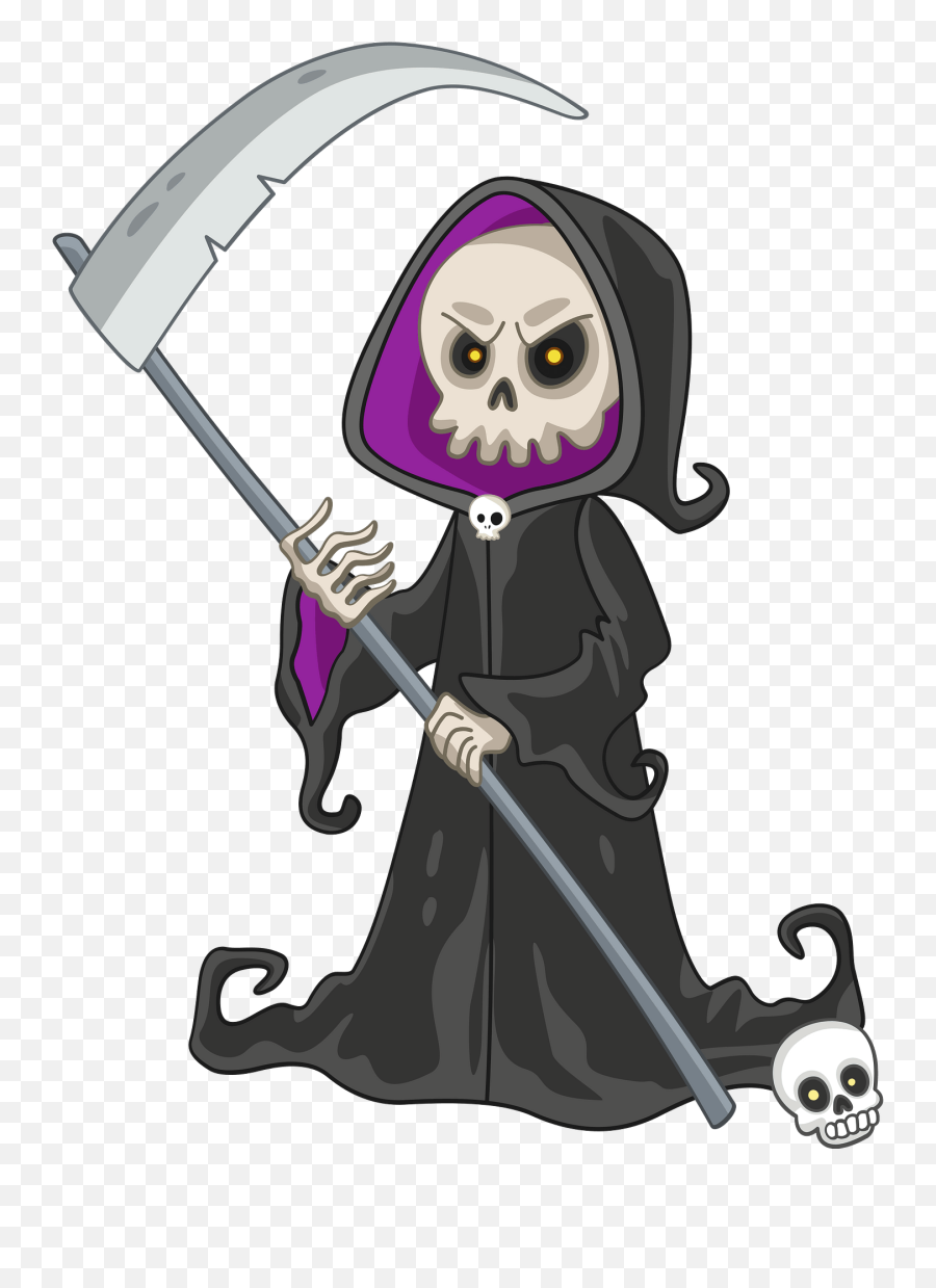 Death Clipart - Supernatural Creature Emoji,Death Clipart