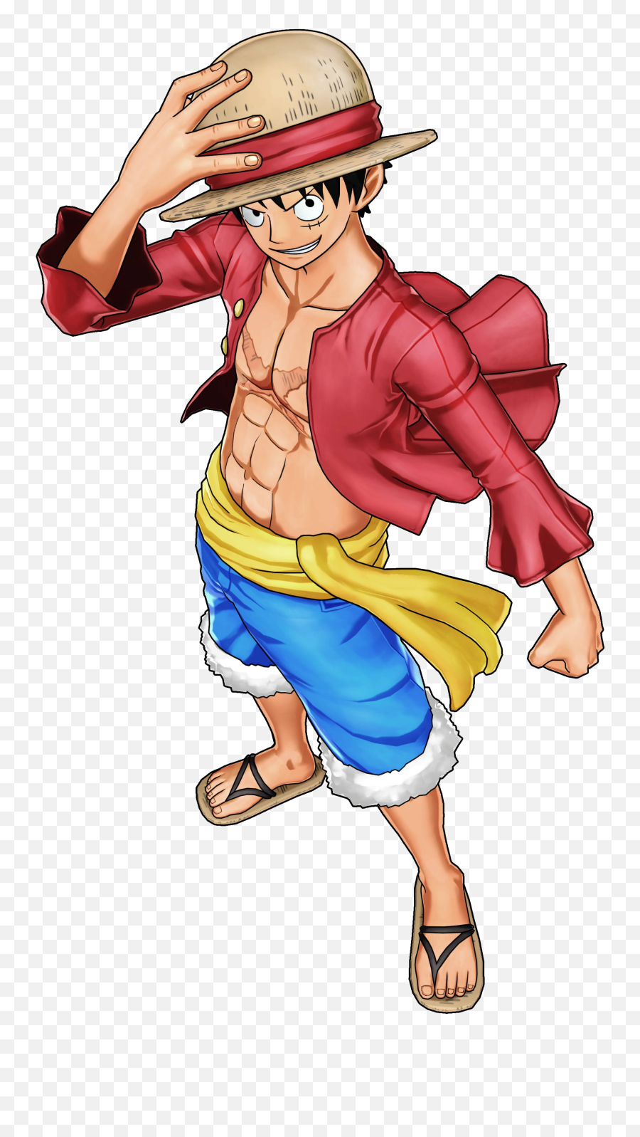 Luffy Side Render One Piece World Seekerpng - Renders One Piece Luffy Png Emoji,Luffy Png