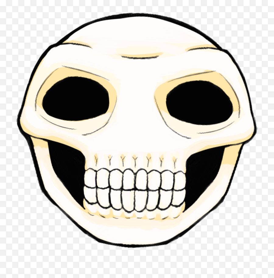 Skull - Scary Emoji,Skull Emoji Png