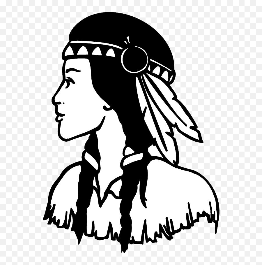 Indians Clipart Drawing Indians Drawing Transparent Free - Stencil Native American Woman Silhouette Emoji,Drawing Clipart