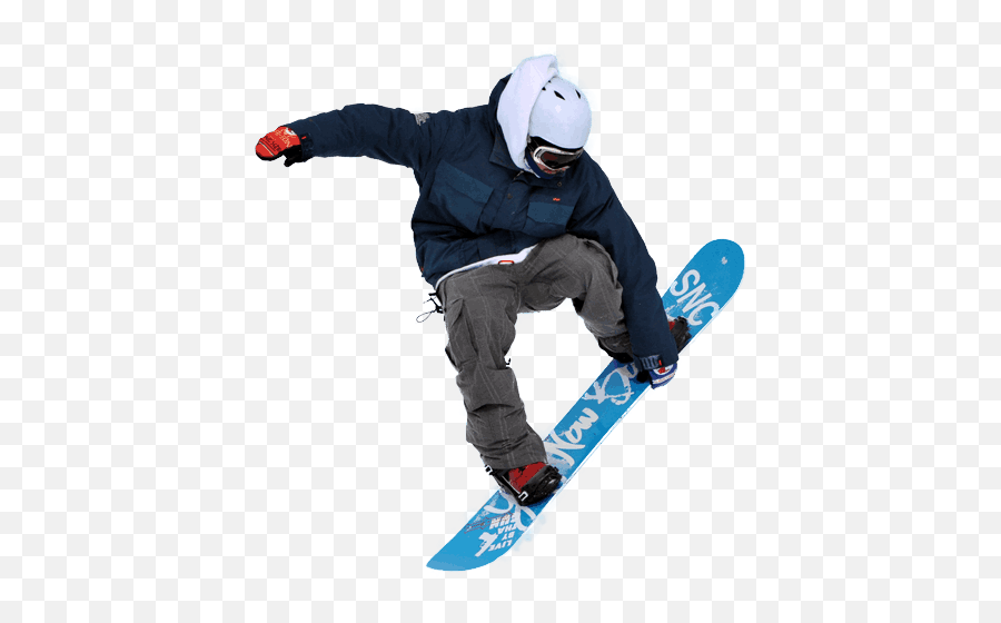 Blue Man Snowboard Transparent Png - Snowboarding Png Emoji,Snowboarders Clipart