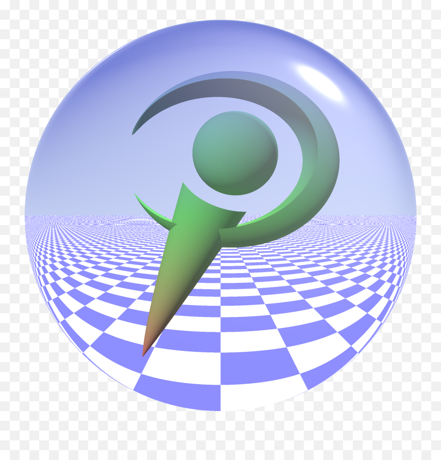 Pov - Ray Wikipedia Pov Ray Logo Png Emoji,Blender Render Transparent Background
