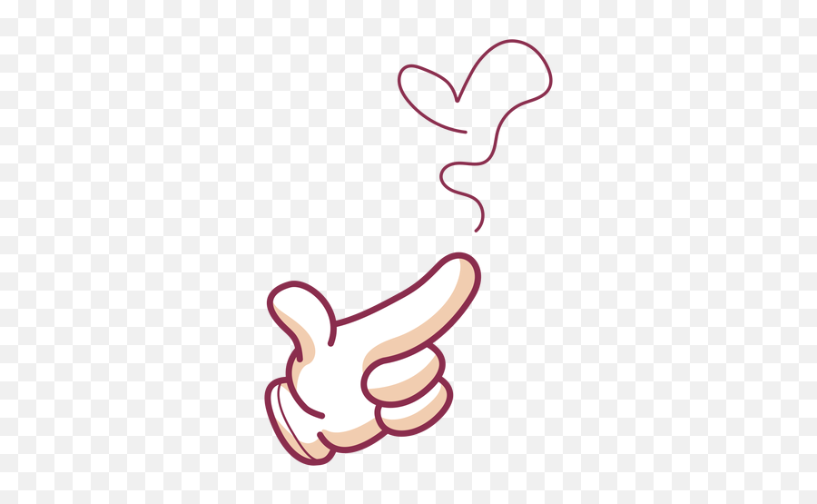Cartoon Hand Flinging Heart - Transparent Png U0026 Svg Vector File Pointing Hand Png Cartoon Emoji,Cartoon Hand Png