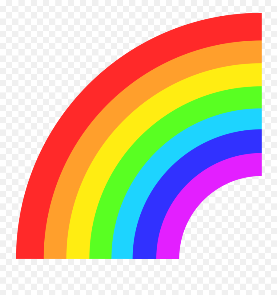 Emoji Clipart Rainbow - Transparent Background Rainbow Emoji Rainbow Emoji Png,Rainbow Transparent Background