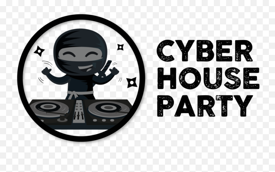 Cyber House Party Emoji,House Party Logo