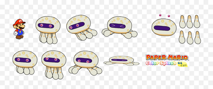 Prelude To The Recolored Paper Tale - Paper Mario Crazee Happy Emoji,Paper Mario Png