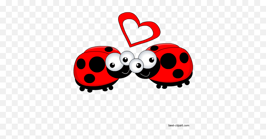 Free Valentine Anniversary And Couples Clip Art - Playeras Mama E Hija Ladybug Emoji,Loving Clipart