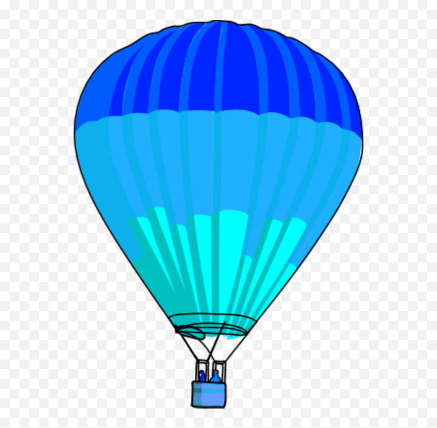 Blue Air Balloon Png Photos Png Mart - Globo Aerostatico Sin Fondo Emoji,Blue Balloon Clipart