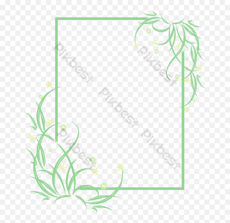 Flower Frame Png Images Psd Free Download - Pikbest Floral Emoji,Flower Frame Png