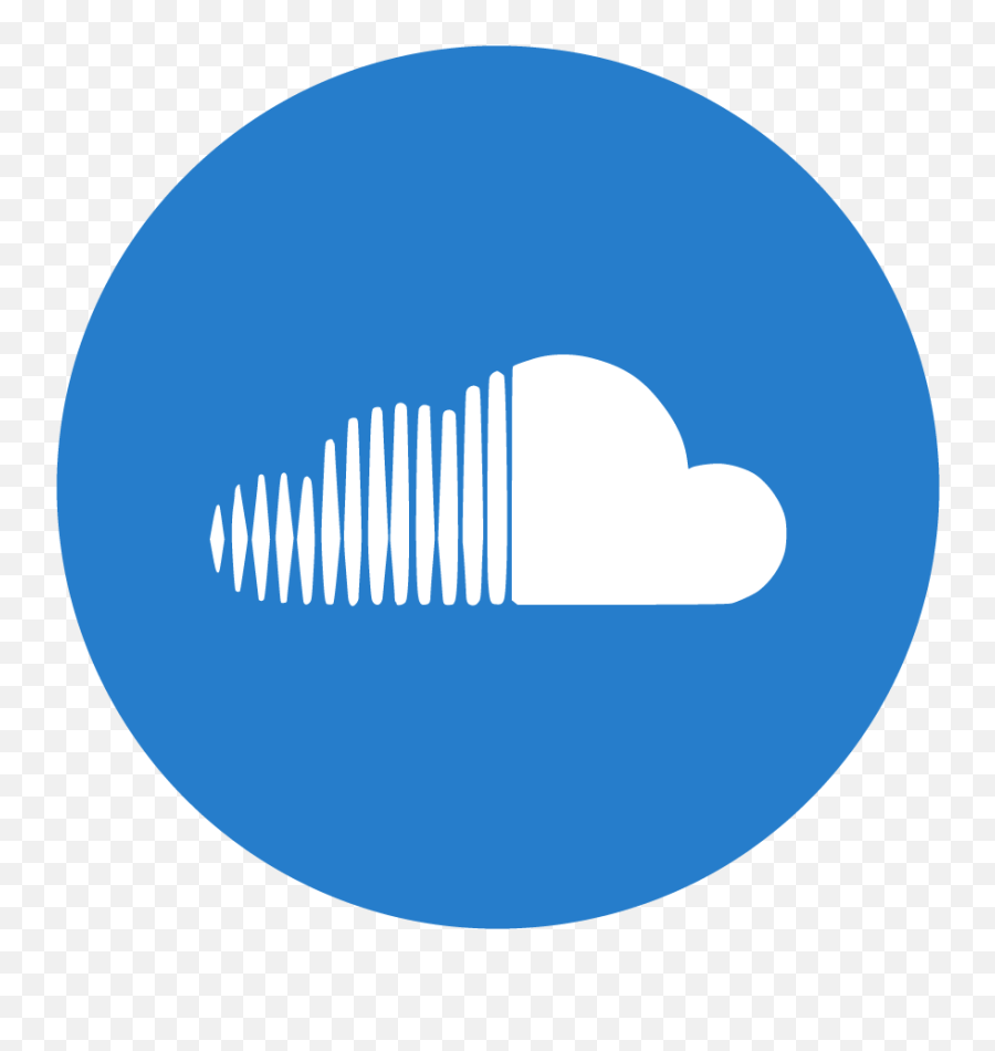 Soundcloud Logo Transparent Png - Sound Cloud Icon Aesthetic Blue Emoji,Soundcloud Logo