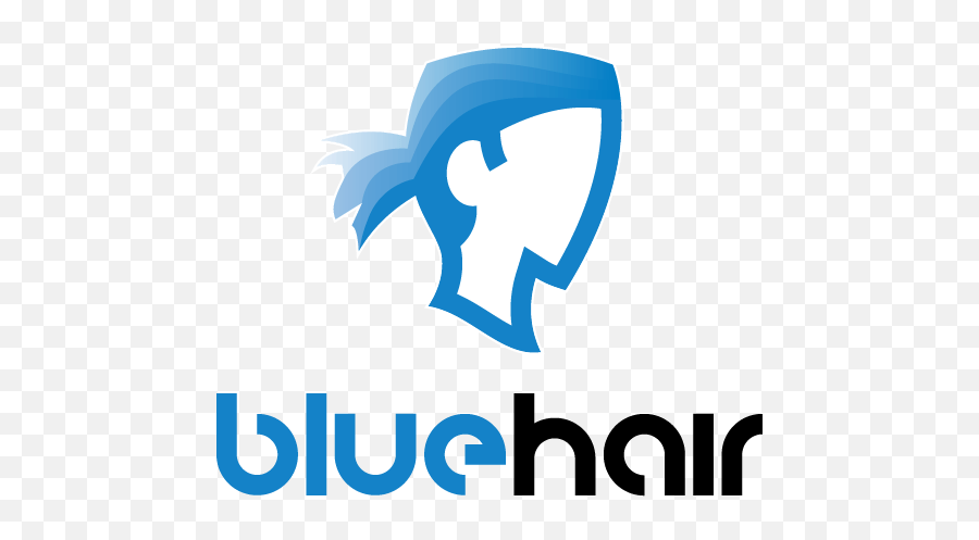 Blue Hair Logo - Language Emoji,Hair Logo
