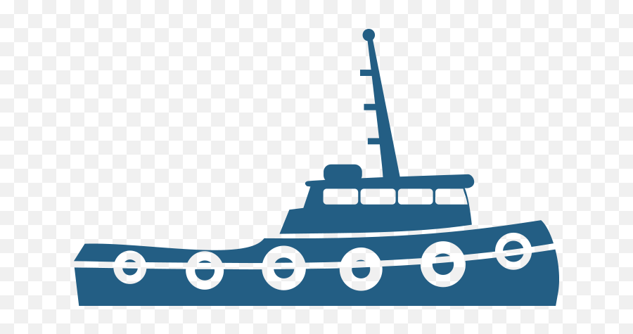 Tugboat Clipart Offshore Boat - Tugboat Clipart Emoji,Steamboat Clipart
