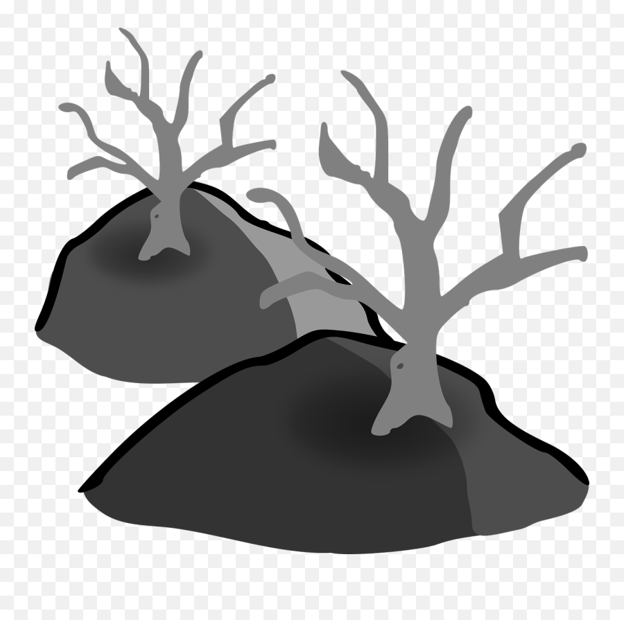 Dead Tree Clipart Dead Forest - Png Download Full Size Tree Emoji,Forest Png