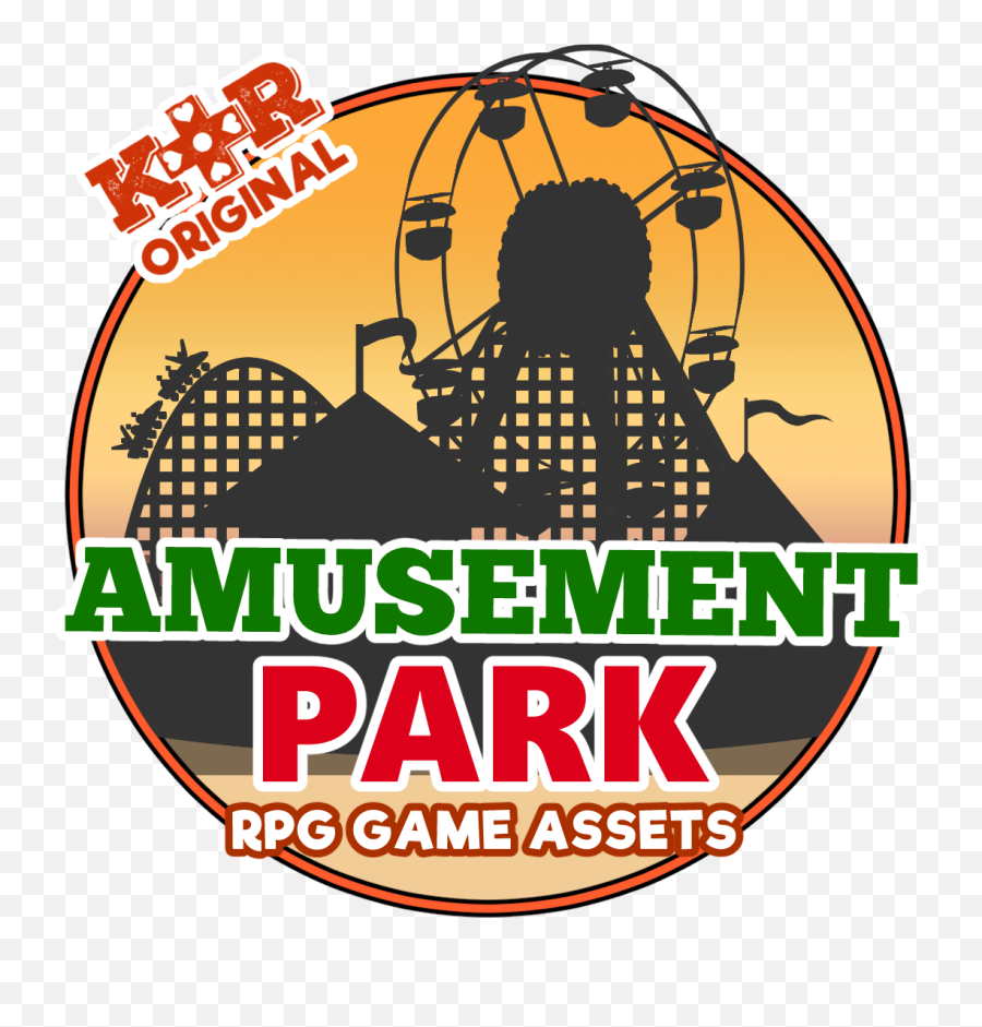 Kr Amusement Park Tileset For Rpgs By Kokoro Reflections Emoji,Rpg Maker Mv Logo