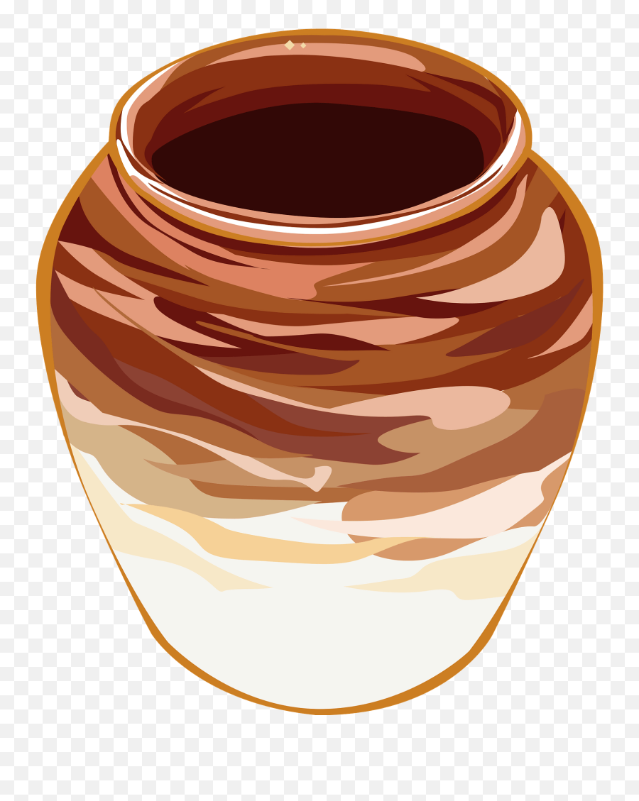 Pot Clipart - Ceramic Pot Clipart Transparent Emoji,Pot Clipart