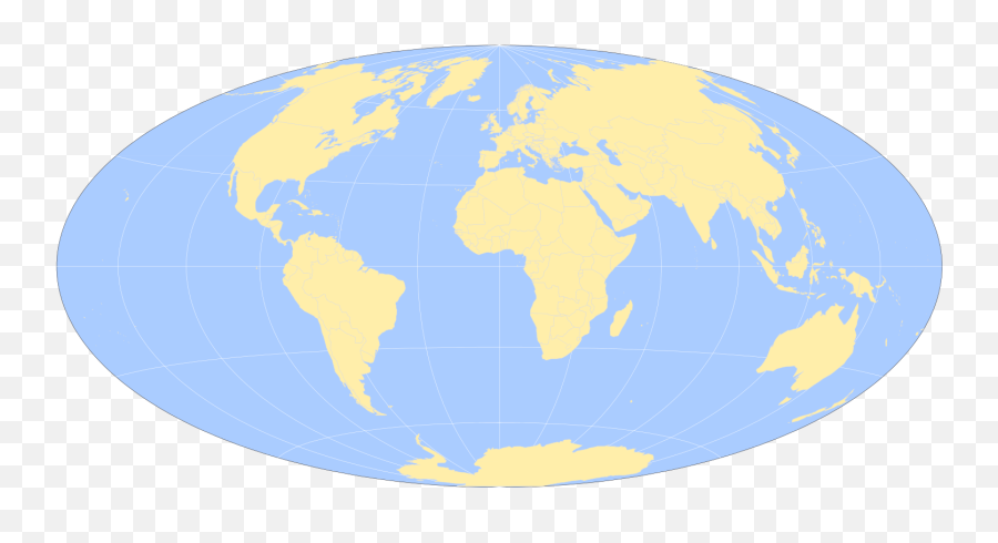 Colored World Map - Draw World Map Emoji,World Map Clipart