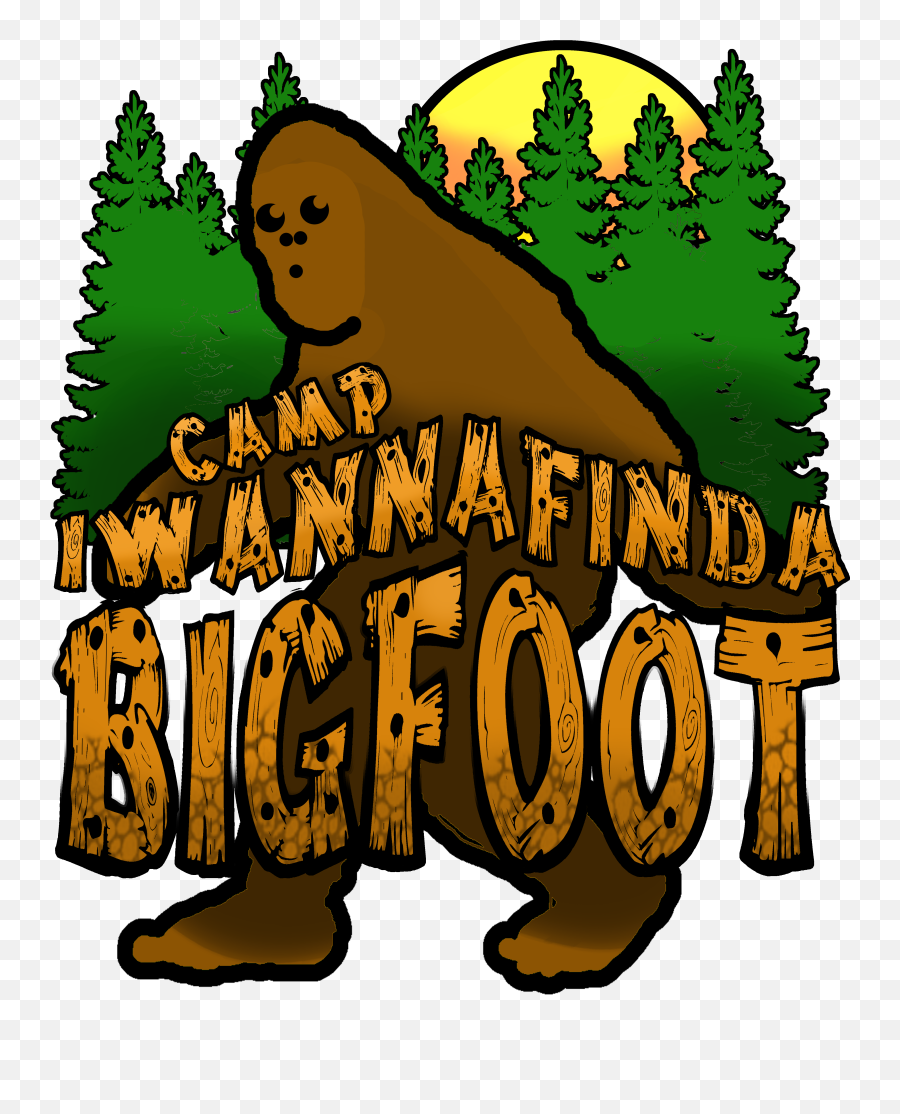 Camp Iwannafinda Bigfoot Clipart - Full Size Clipart Language Emoji,Bigfoot Clipart