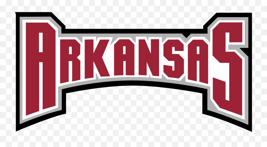 Arkansas Text Logo - Svg Arkansas Razorbacks Logo Emoji,Arkansas Logo